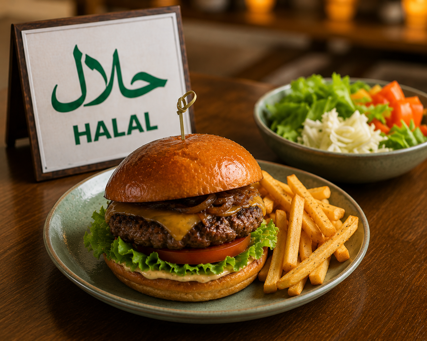 Halal certified Japanese meal