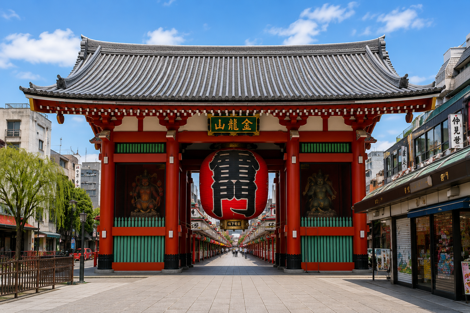 Kaminarimon Gate at Sensoji Temple